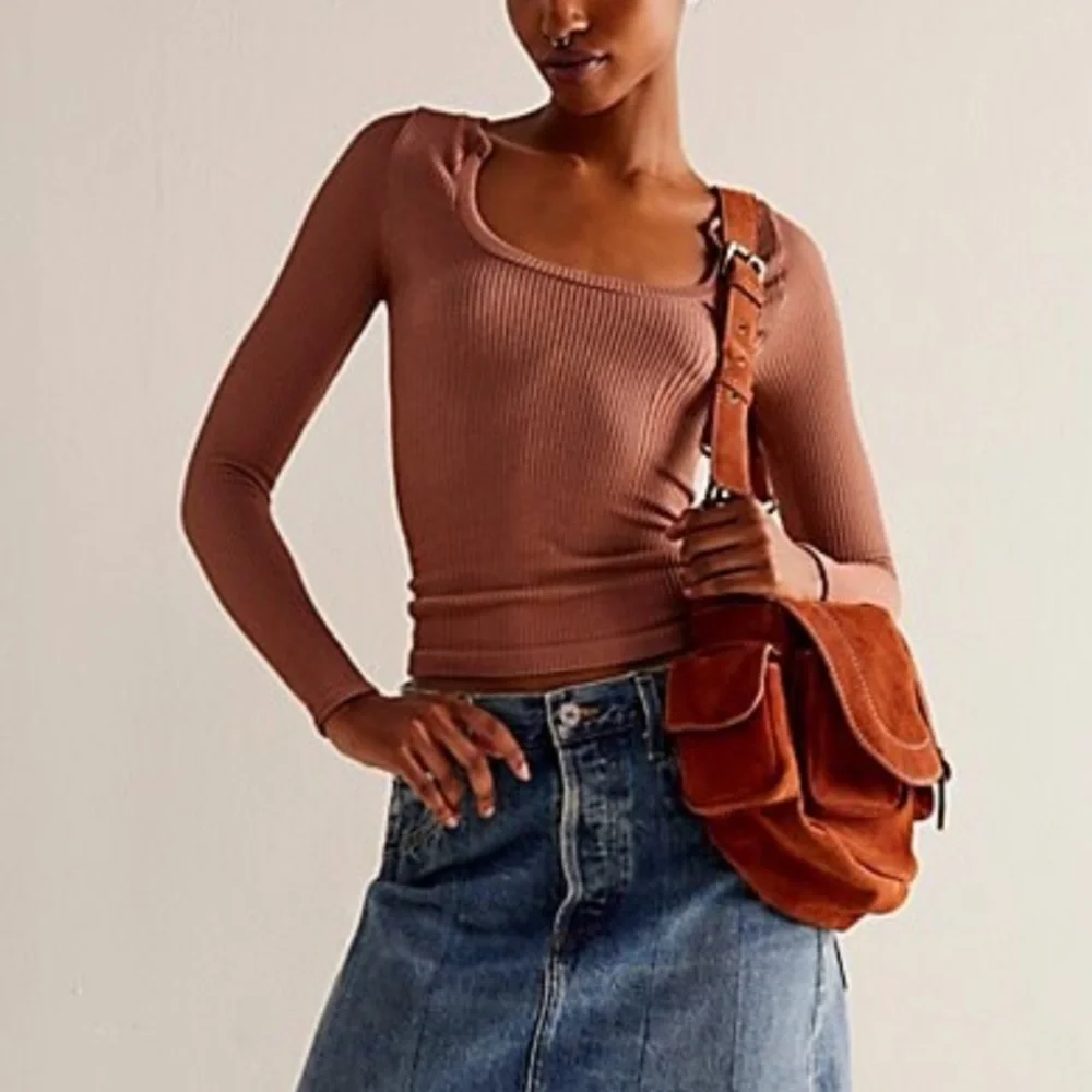 NWOT Clean Slate seamless layering top by Intimately Free People in size M/L